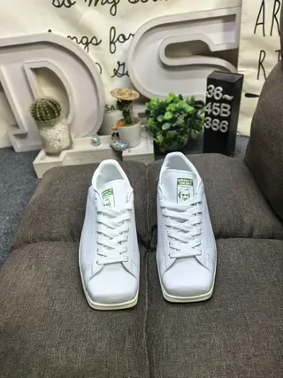 Sneakers Lifestyle Adidas Stan Smith Blanc et Vert 10