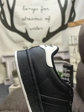 Adidas Superstar حذاء رياضي أسود وأبيض أسلوب حياة 23