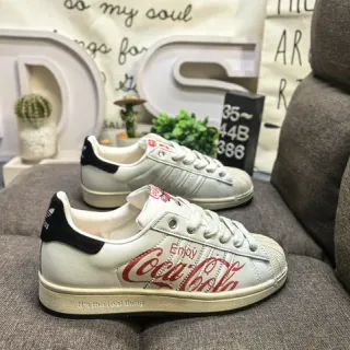 Adidas Superstar Coca-Cola تعاون Off-White حذاء أسلوب الحياة