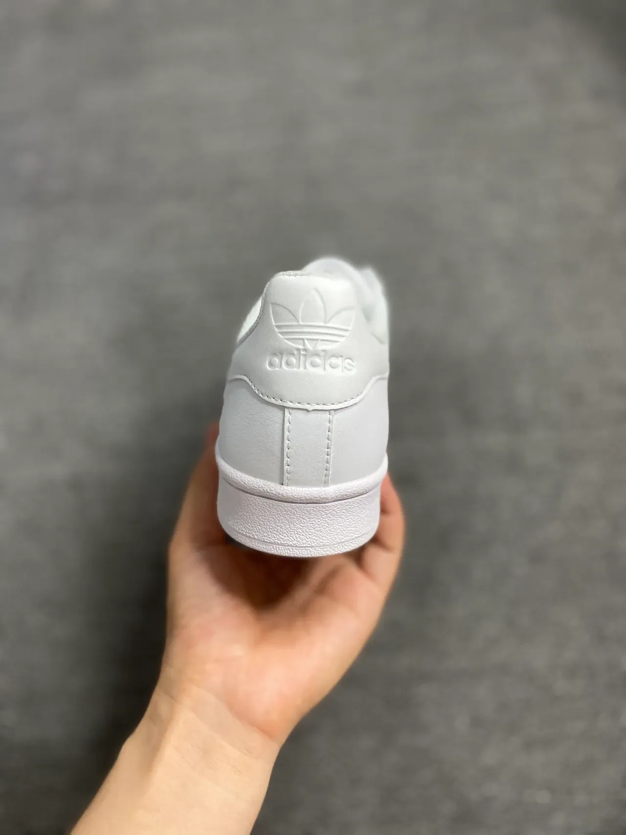 Adidas Superstar Impression de Cœur Blanc Sneakers Lifestyle 6
