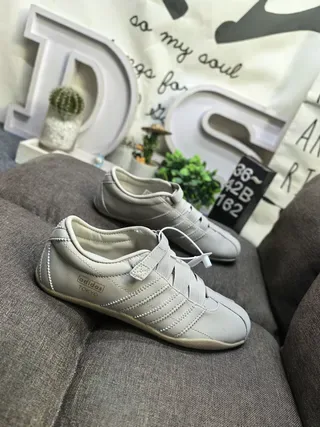 Adidas Tokyo Laceless Strap Sneaker Beige Lifestyle Sneakers 9