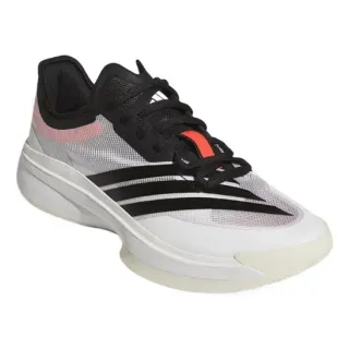 Adidas সাদা ধূসর গোলাপি কালো লো-প্রোফাইল শ্বাসযোগ্য জাল বাস্কেটবল জুতা