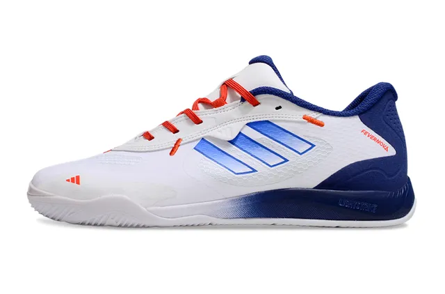 Adidas blanc marine bas mesh synthétique haut sneakers 4