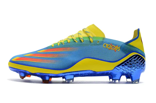 Adidas X Speedflow Cyclops Electric Blue Yellow chuteiras para gramado firme 17