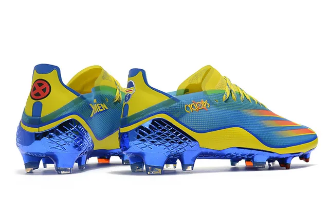 Adidas X Speedflow Cyclops Electric Blue Yellow chuteiras para gramado firme 19