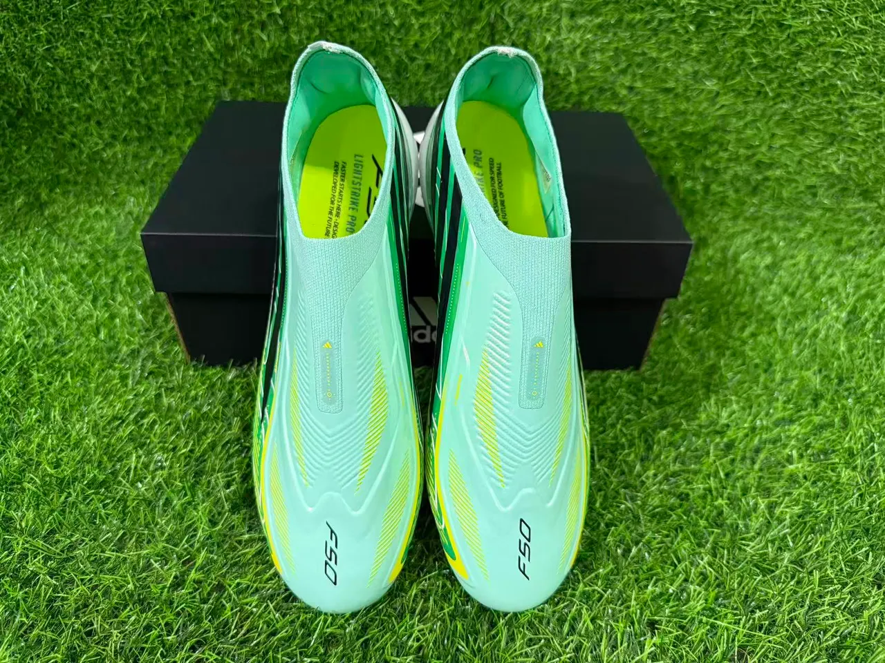 Adidas X Speedflow Mint Green Iridescent Firm-Ground Soccer Shoes 6