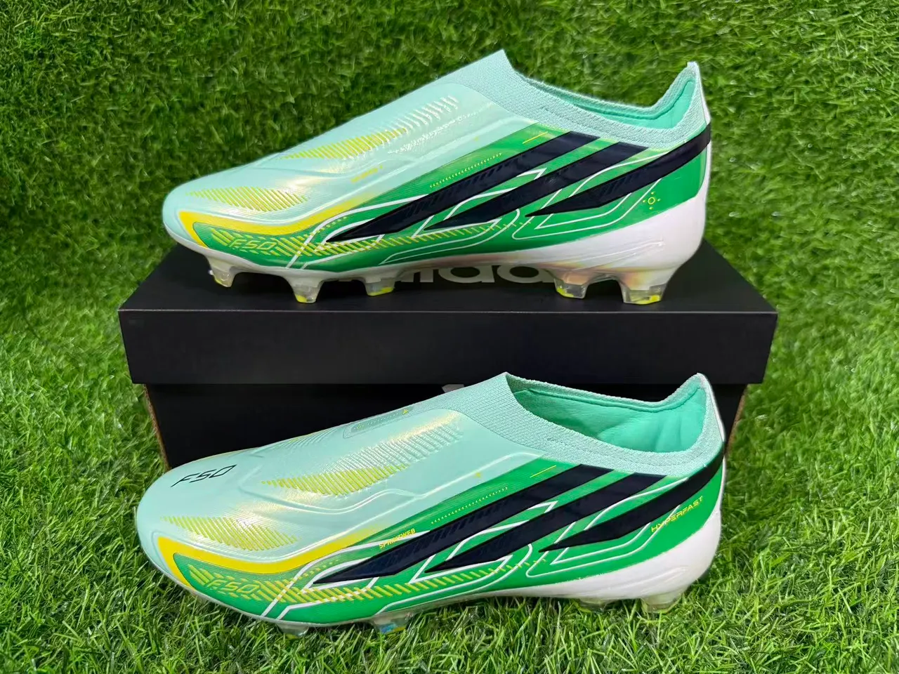 Adidas X Speedflow Mint Green Iridescent Firm-Ground Soccer Shoes 9