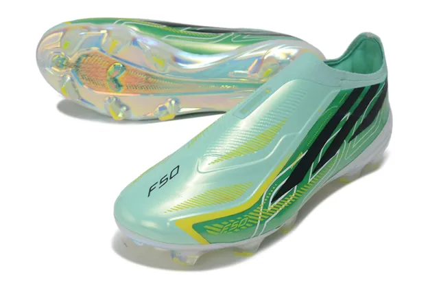 Adidas X Speedflow Mint Green Iridescent Firm-Ground Soccer Shoes 14