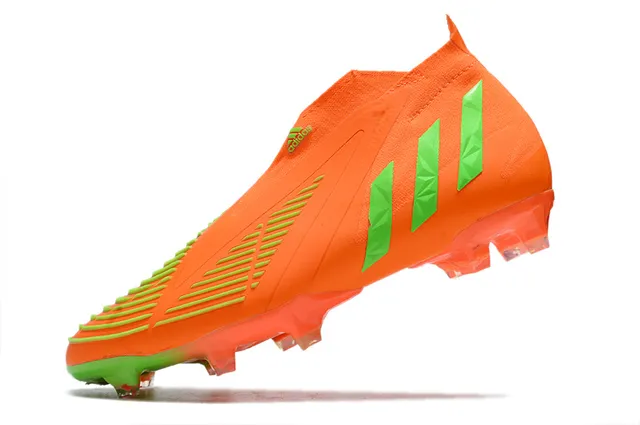 Adidas X Speedflow Naranja y Verde Neón Firm-Ground Zapatos de fútbol 4