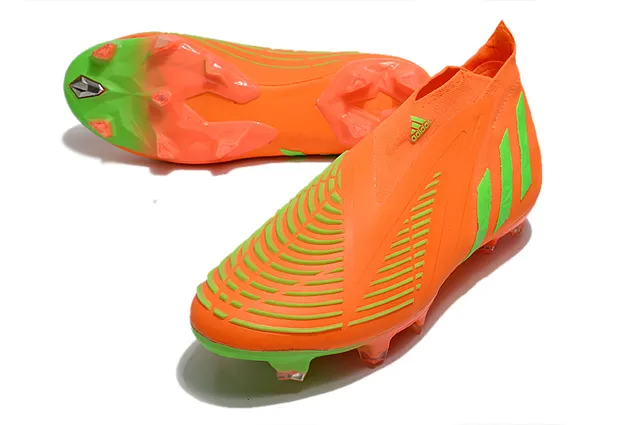Adidas X Speedflow Naranja y Verde Neón Firm-Ground Zapatos de fútbol 6