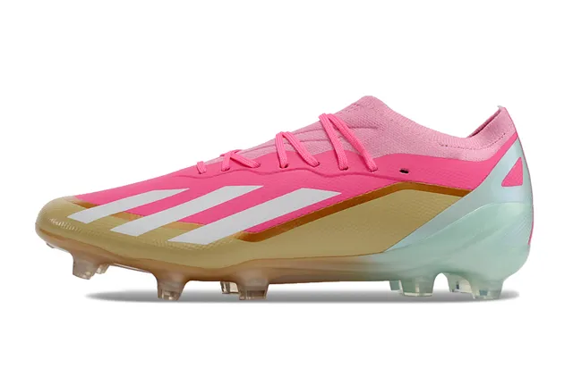 Adidas X Speedflow Pink Gold Mint Firm-Ground Zapatos de fútbol 7