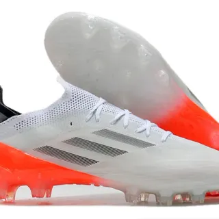 Adidas X Speedflow White Orange Firm-Ground Soccer Shoes