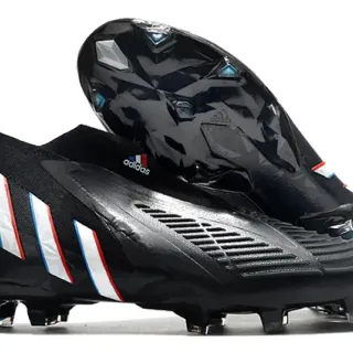 Adidas X Speedportal 黑红白蓝 Firm-Ground 足球鞋