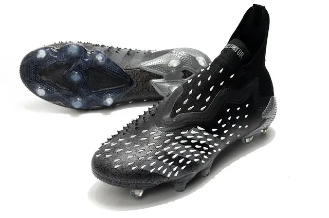 Adidas X Speedportal Noir Blanc Chaussures de Football Terrain Ferme 3