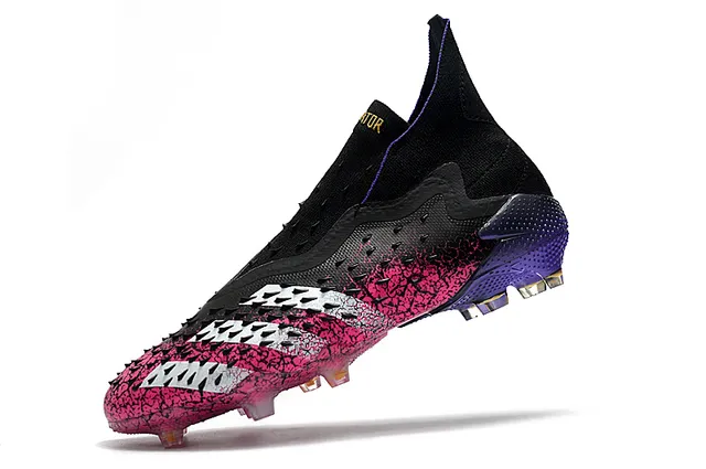 Adidas X Speedportal Noir Blanc Chaussures de Football Terrain Ferme 9