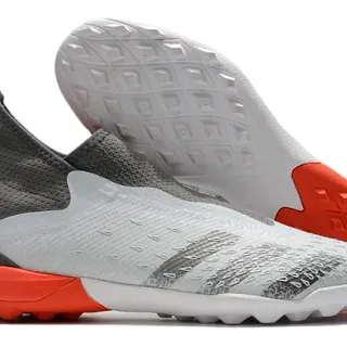Adidas X Speedportal Chaussures de football Gris Orange pour gazon artificiel