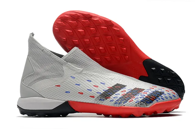 Adidas X Speedportal ধূসর কমলা টার্ফ ফুটবল জুতা 6