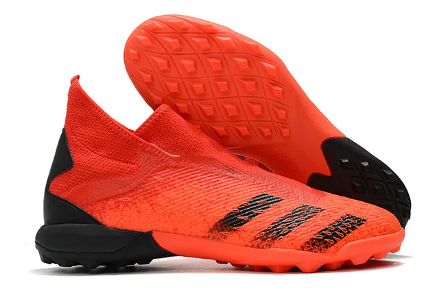 Adidas X Speedportal ধূসর কমলা টার্ফ ফুটবল জুতা 7