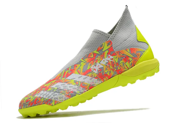 Adidas X Speedportal ধূসর কমলা টার্ফ ফুটবল জুতা 24