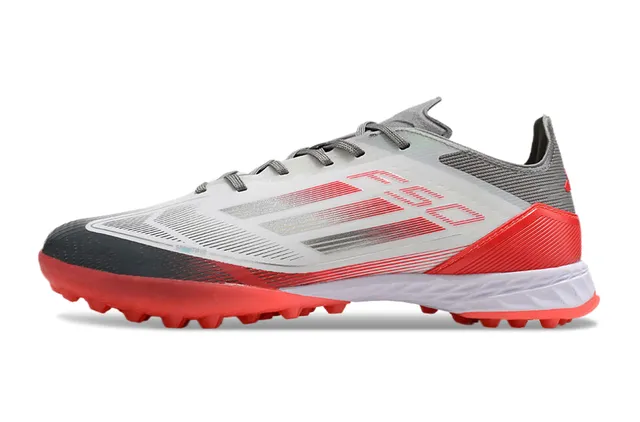Adidas X Speedportal Lightstrike Red Gray Sapatos de futebol de grama artificial 7