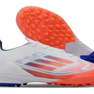 Adidas X Speedportal Blanc Orange Bleu Turf Chaussures de football
