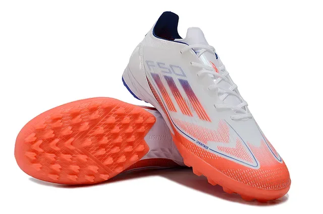 Adidas X Speedportal White Orange Blue Turf Soccer Shoes 4