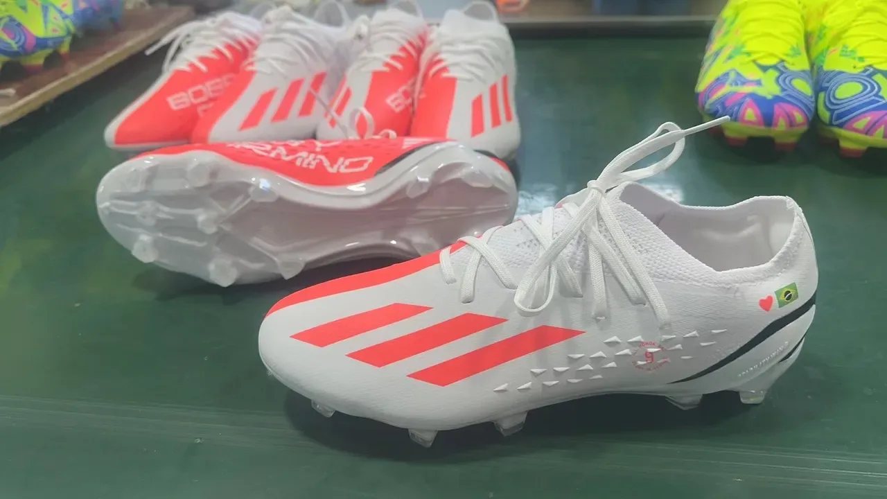 Adidas X Speedportal 白红黑 碎土足球鞋 8
