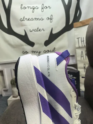 Adidas Xero Evo SL ATR White Purple zapatillas de correr 3