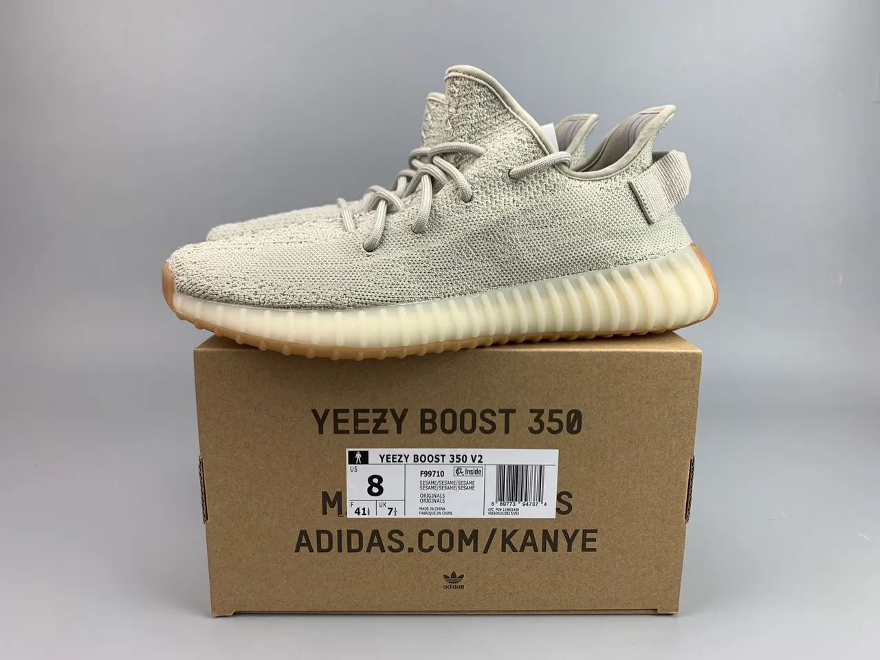 Adidas Yeezy Boost 350 V2 বেইজ লাইফস্টাইল স্নিকার্স 2