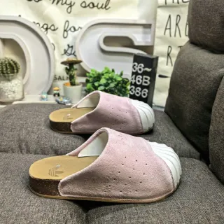 Adidas Yeezy Slide Chinelos de Camurça Rosa Poeira