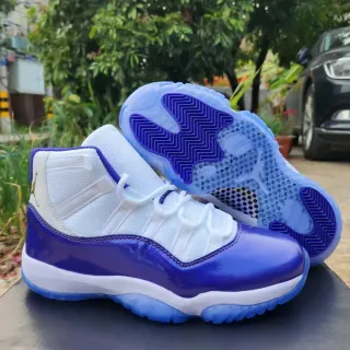 Air Jordan 11 Royal Purple White বাস্কেটবল জুতা