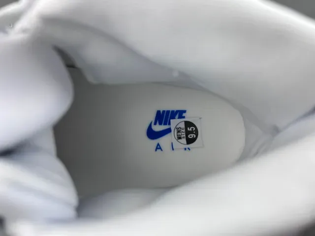 Air Jordan 11 Blanc Argent Bleu Métallique Chaussures de Basket 7