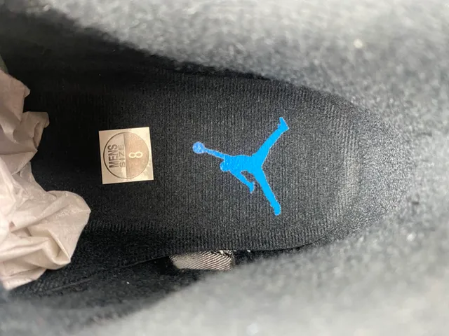 Air Jordan 14 Negro y Azul Ante Zapatillas de Baloncesto 7