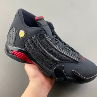 Air Jordan 14 काले लाल बास्केटबॉल जूते