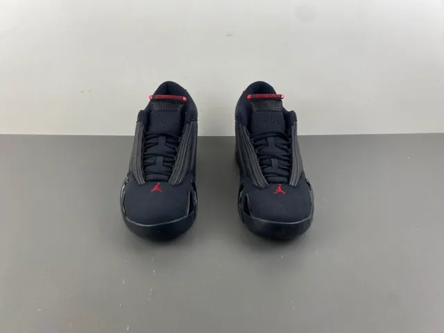 Air Jordan 14 zapatillas de baloncesto negro y rojo 11