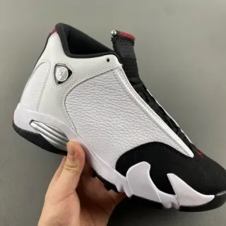 Air Jordan 14 सफेद काला लाल बास्केटबॉल जूते