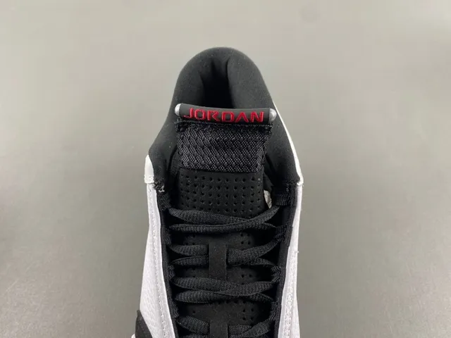 Air Jordan 14 tênis de basquete branco preto vermelho 6