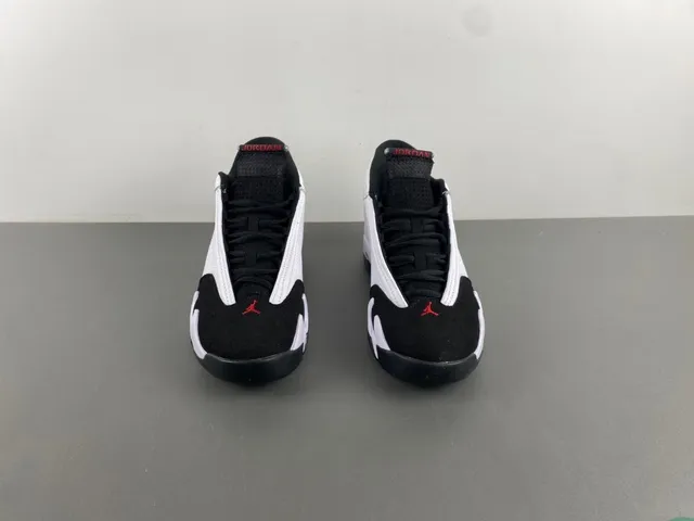 Air Jordan 14 tênis de basquete branco preto vermelho 11