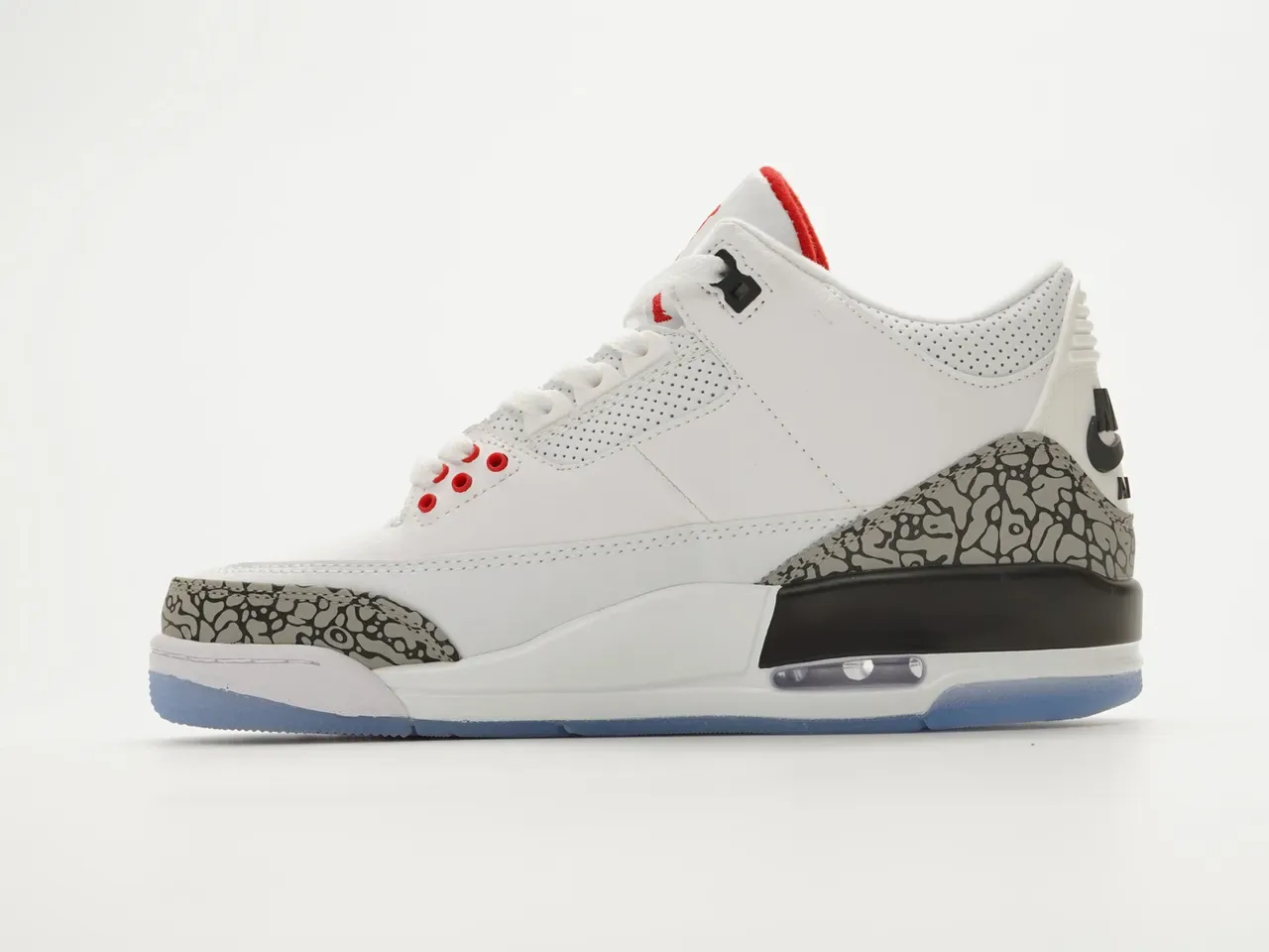 Air Jordan 3 White Cement Elephant Print Basketball Shoes 10