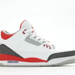 Air Jordan 3 White Cement Red zapatillas de baloncesto