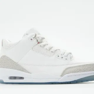 Zapatillas de baloncesto Air Jordan 3 con estampado de elefante blanco