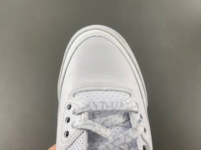 Air Jordan 3 Zapatillas de Baloncesto con estampado de elefante blanco 6