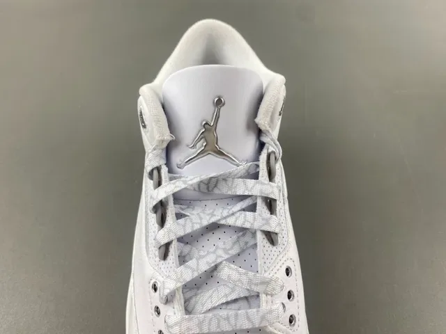 Air Jordan 3 Zapatillas de Baloncesto con estampado de elefante blanco 7