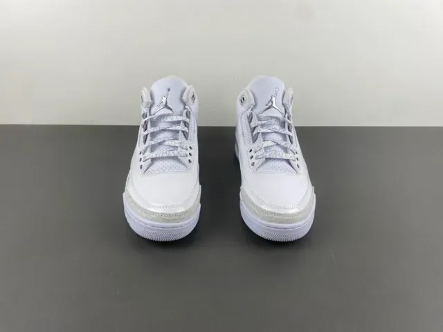 Air Jordan 3 Zapatillas de Baloncesto con estampado de elefante blanco 12