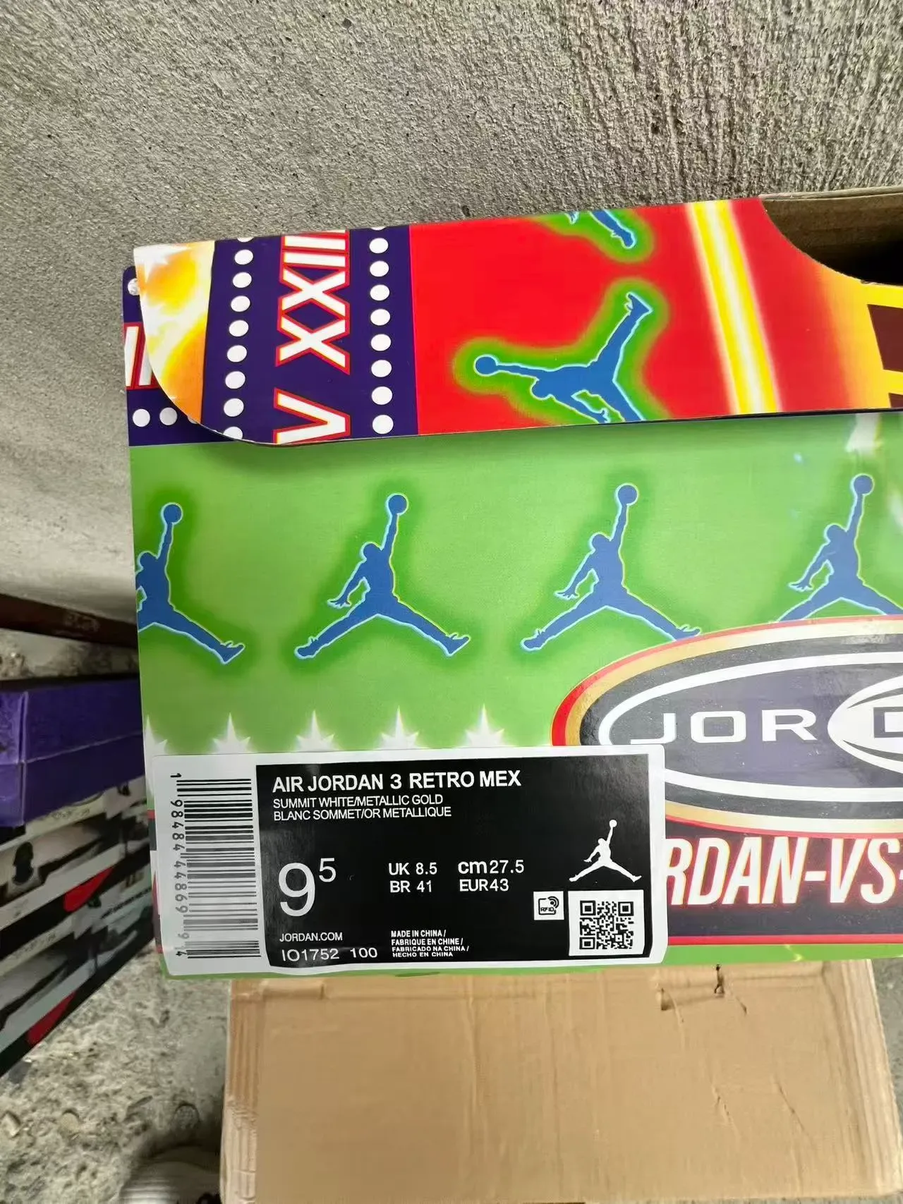 Air Jordan 3 सफेद लाल हरा बास्केटबॉल जूते 11