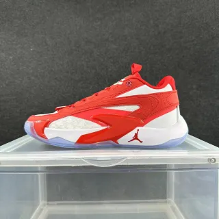 Air Jordan 37 লাল সাদা লেয়ার্ড সিন্থেটিক কেজ মেশ আপার বাস্কেটবল জুতা