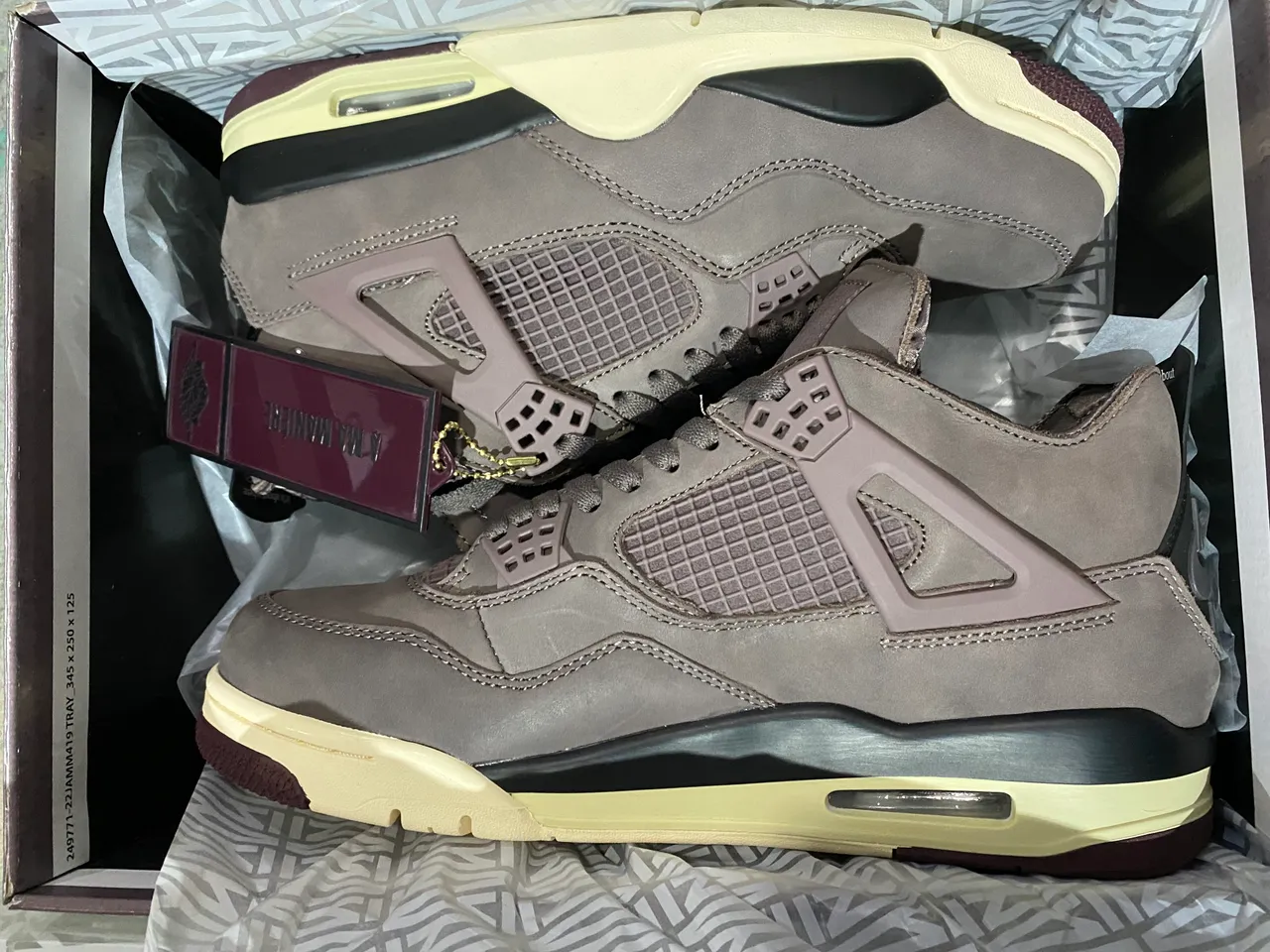 Air Jordan 4 Marron Crème Chaussures de Basketball 2