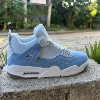 Zapatillas de baloncesto lifestyle Air Jordan 4 Denim Blue