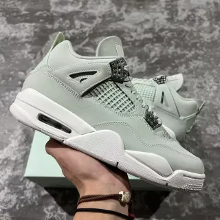 Air Jordan 4 মিন্ট গ্রিন সোয়েড বাস্কেটবল জুতো