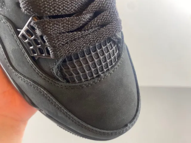 Air Jordan 4 单色黑色篮球鞋 2